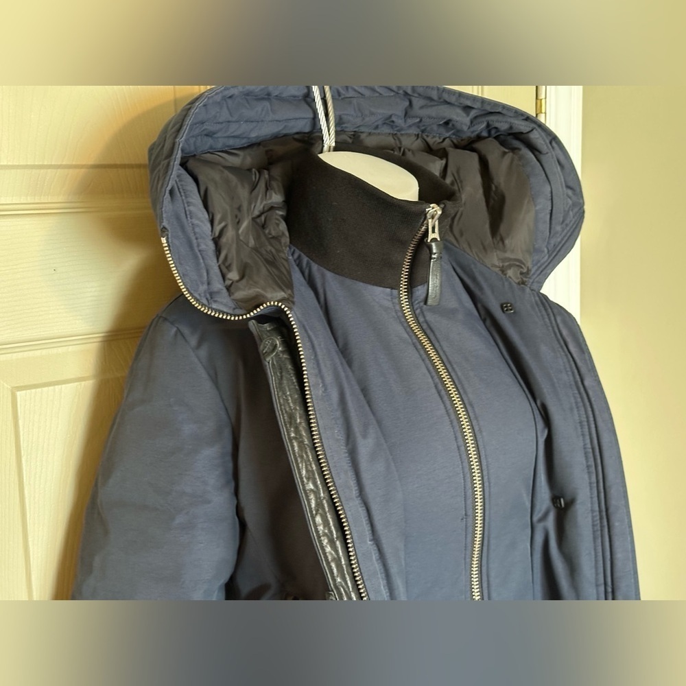 MACKAGE Villa Navy Winter Down Parka With Hood - XXS - Picture 9 of 13